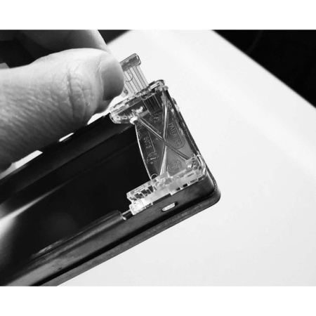 Душевой лоток Berges Wasserhaus B1 Keramik 800 (в стену) 095119 черный матовый